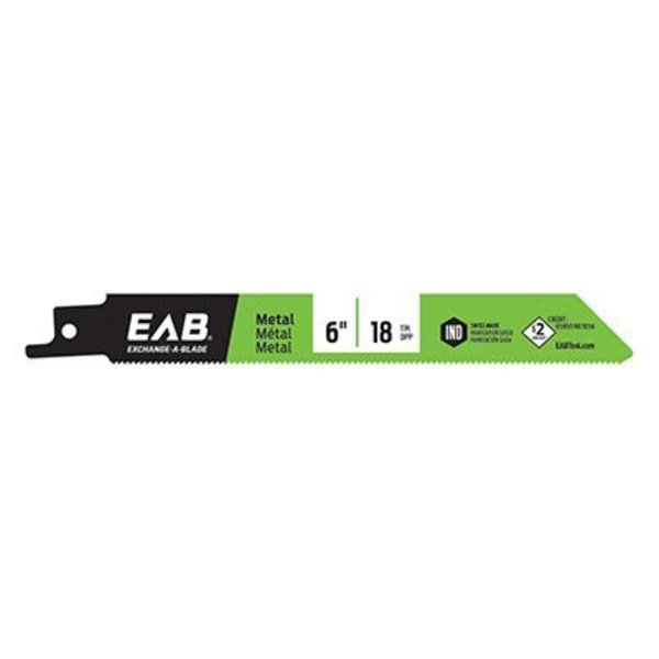 Eab Tool Usa 6x18T MTL Recip Blade 11711812